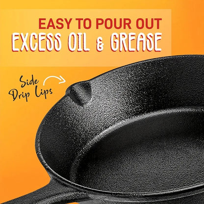 Cast Iron Skillet Nonstick Set
