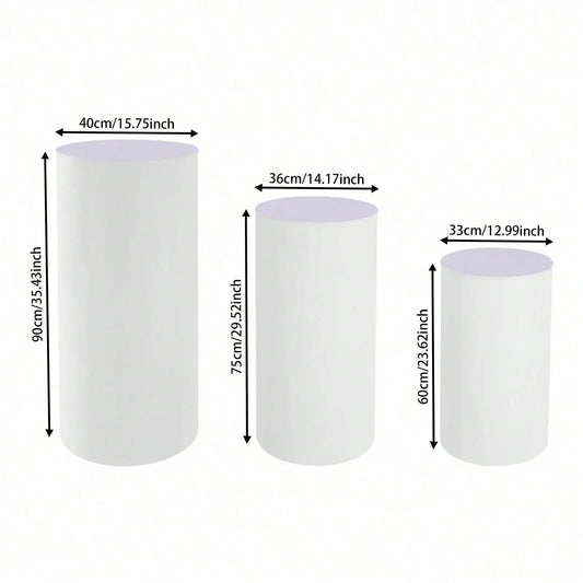 Round Cylinder Pedestal Stands