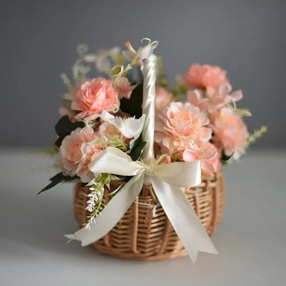 Wicker Rattan Woven Basket