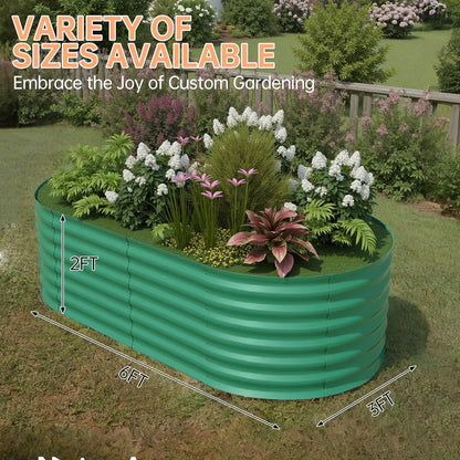 Galvanized Outdoor Raised Garden Bed Kits