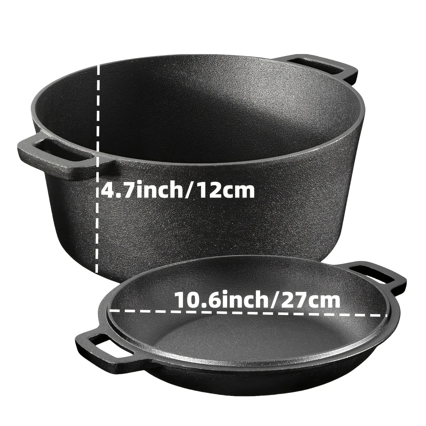 Cast Iron Skillet Nonstick Set