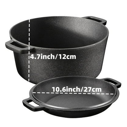 Cast Iron Skillet Nonstick Set