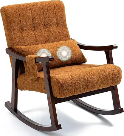 Small Glider Rocker 2-Point Massage Lumbar Pillow