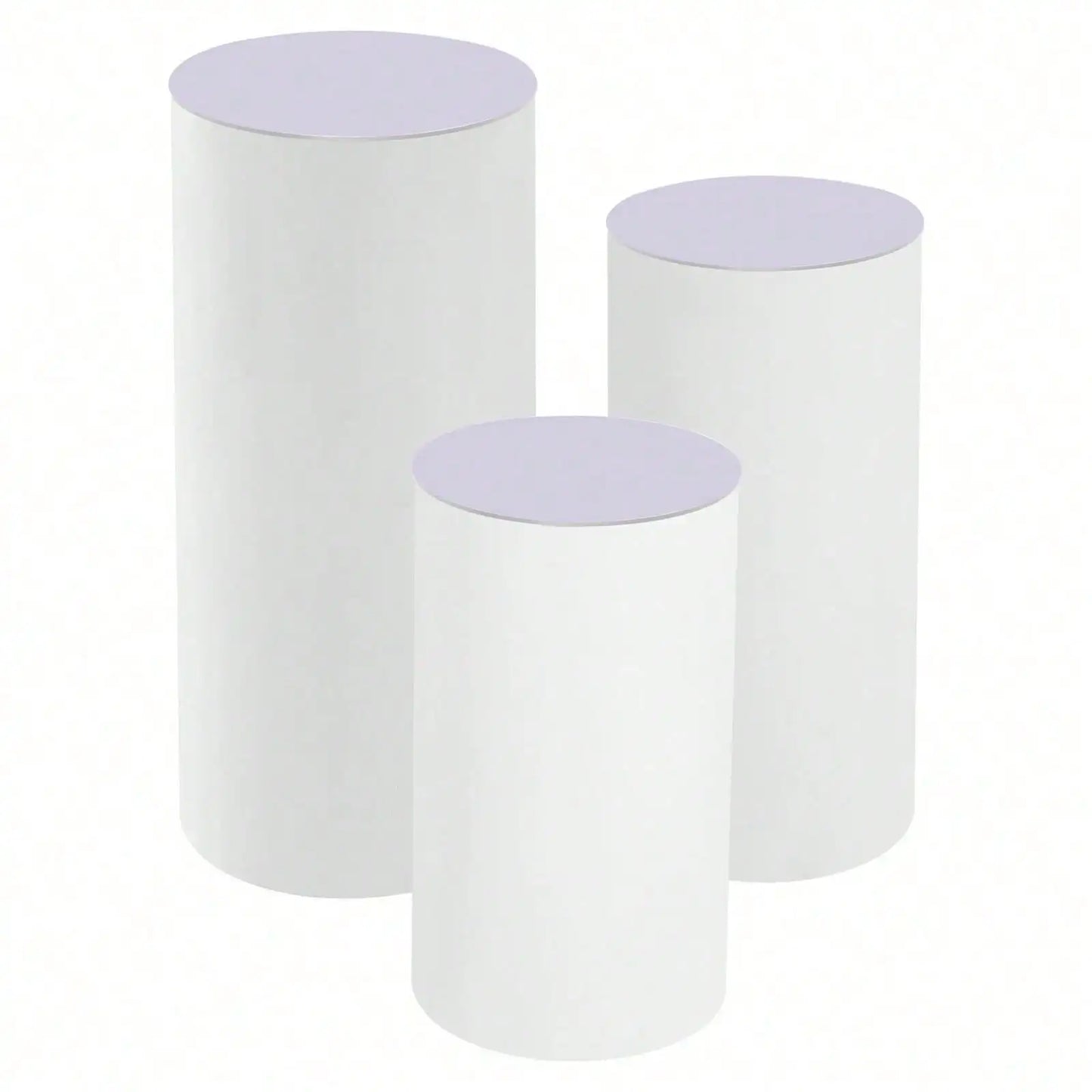 Round Cylinder Pedestal Stands