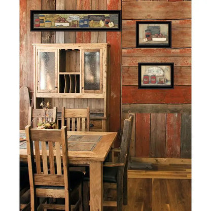 Country Kitchen Framed Wall Art Set