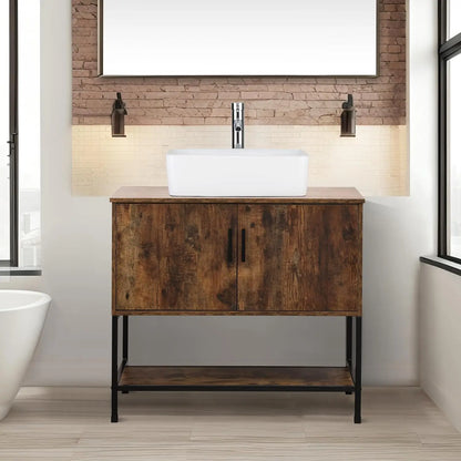 Rustic Bathroom Vanity with Sink