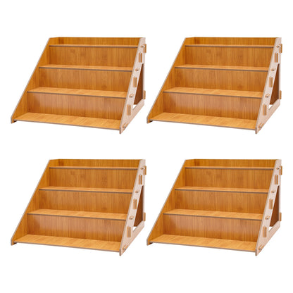 Farmhouse Wooden Display Rack 4pcs