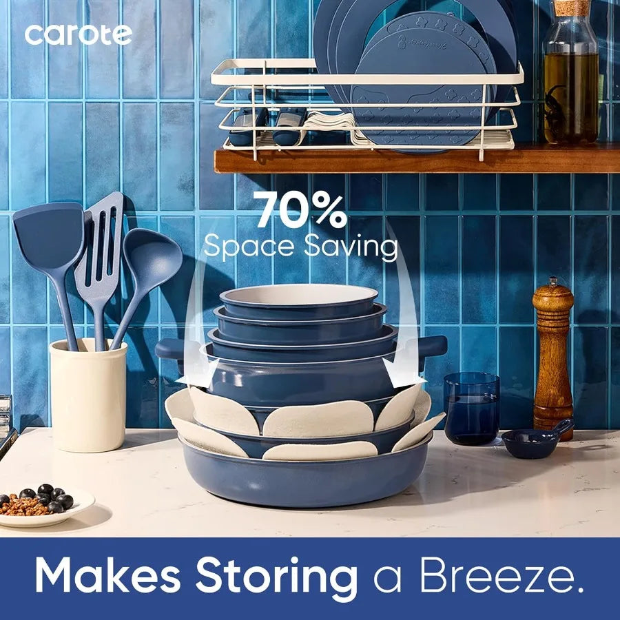 Farmhouse Ceramic Nonstick Cookware Set
