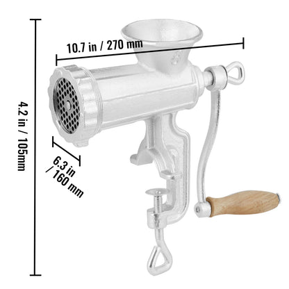 Cast Iron Heavy Duty Hand Meat Grinder