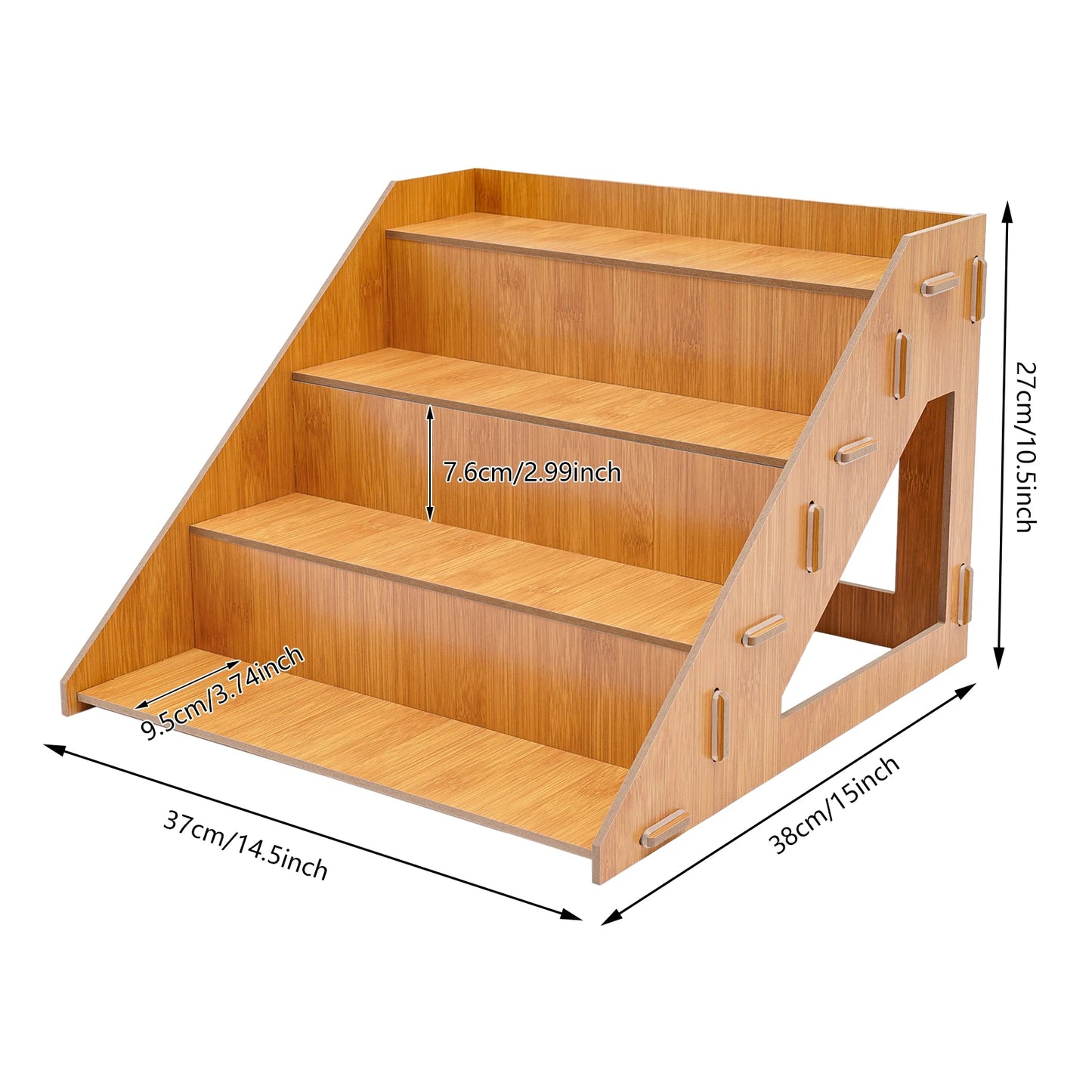 Farmhouse Wooden Display Rack 4pcs