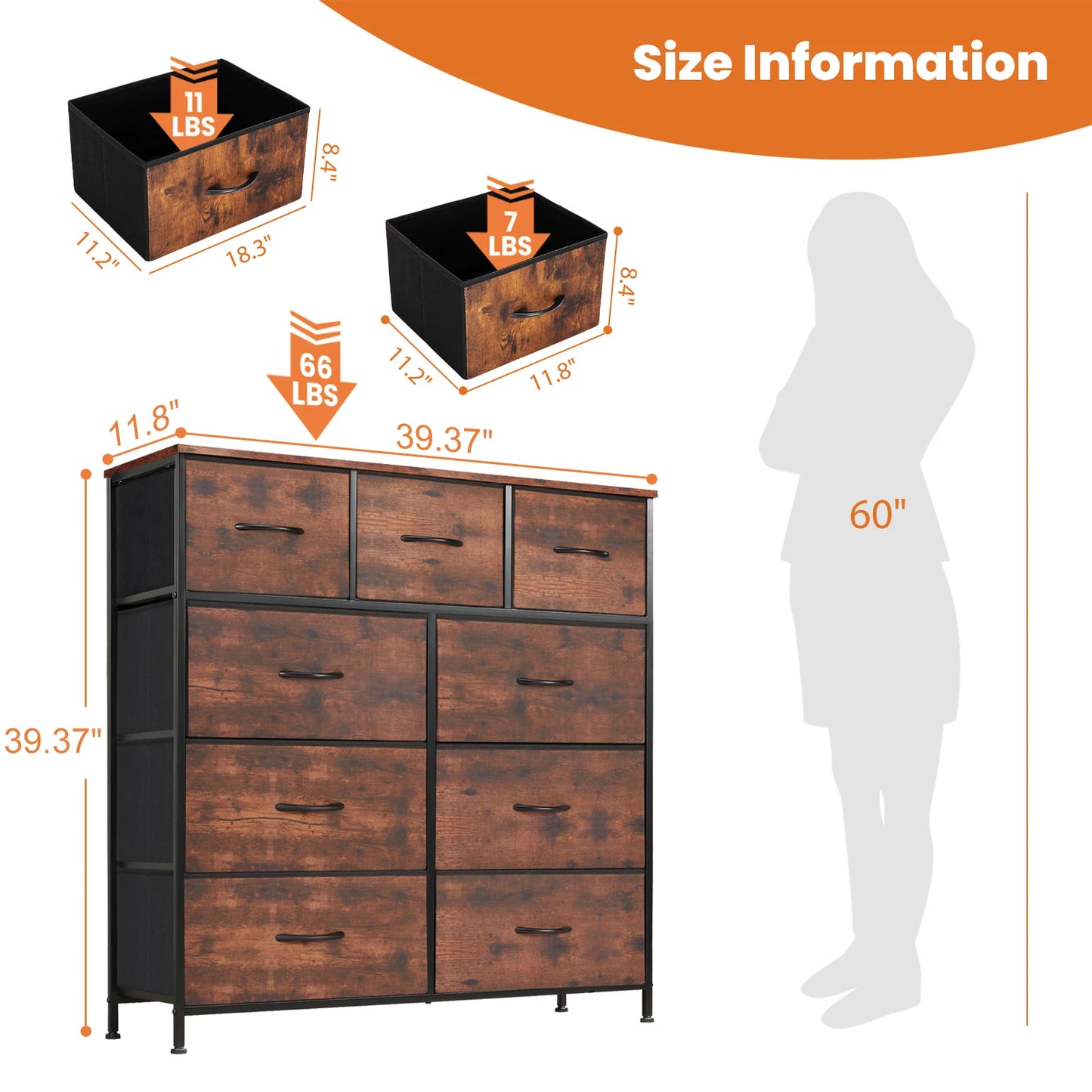 Farmhouse Dresser with Drawers
