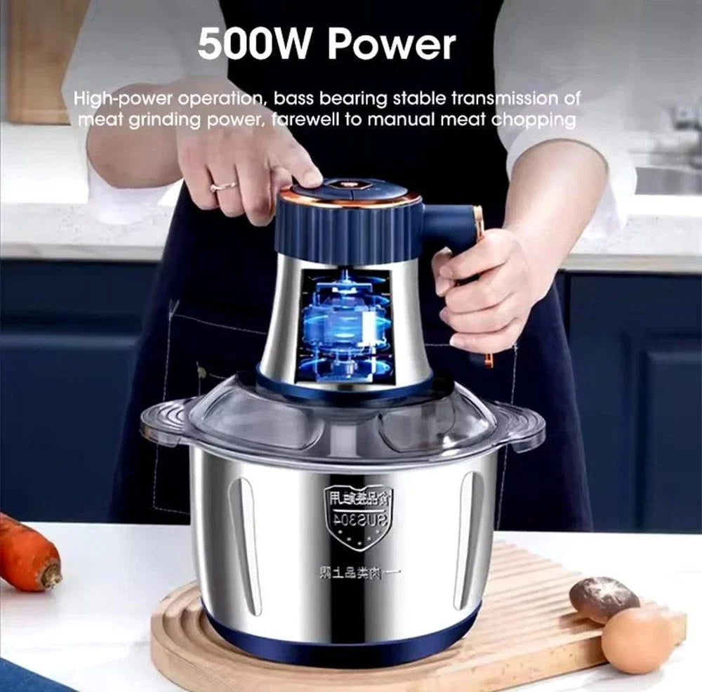 Stainless Steel Automatic Electric Meat Grinder Stainless