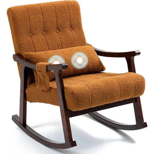 Small Glider Rocker 2-Point Massage Lumbar Pillow